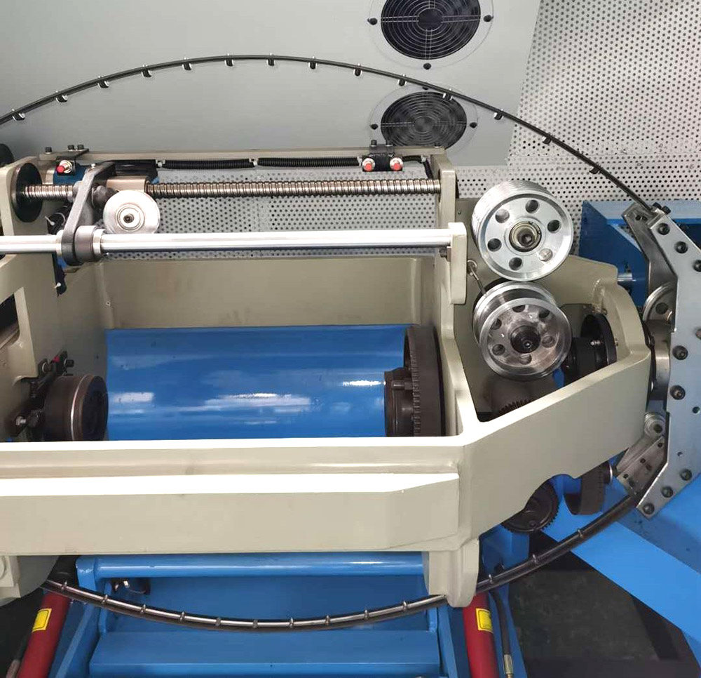 Double Twist Bunching Machine internal structure