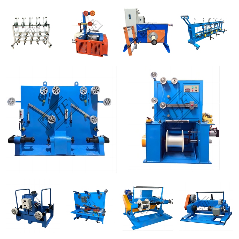 Adjustable tension range 5-100N single axis active tension pay-off frame