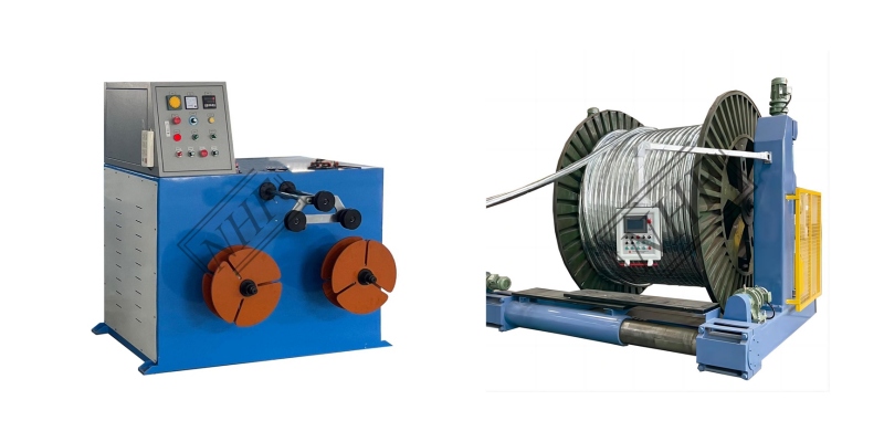 precision winding 0.02mm double axis take-up machine